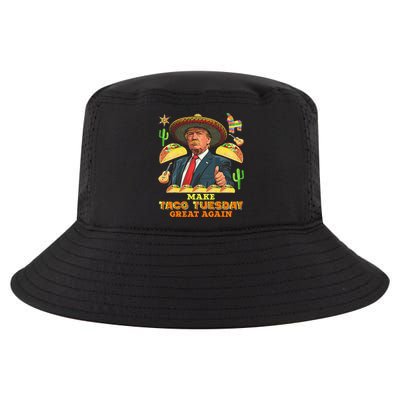 Taco Tuesday Make Taco Tuesday Great Again Donald Trump Taco Cool Comfort Performance Bucket Hat