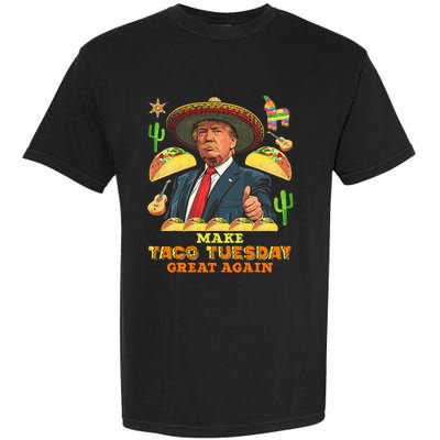 Taco Tuesday Make Taco Tuesday Great Again Donald Trump Taco Garment-Dyed Heavyweight T-Shirt