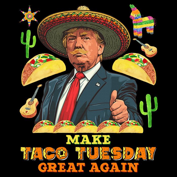 Taco Tuesday Make Taco Tuesday Great Again Donald Trump Taco Backpack