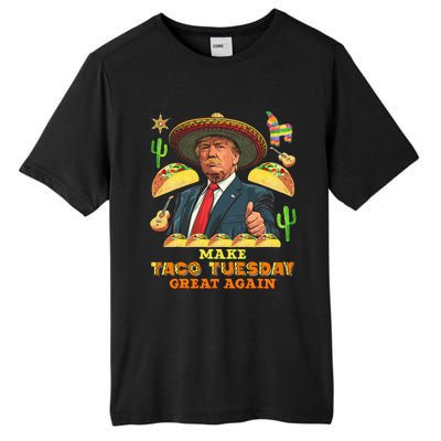 Taco Tuesday Make Taco Tuesday Great Again Donald Trump Taco Tall Fusion ChromaSoft Performance T-Shirt