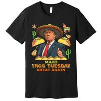 Taco Tuesday Make Taco Tuesday Great Again Donald Trump Taco Premium T-Shirt