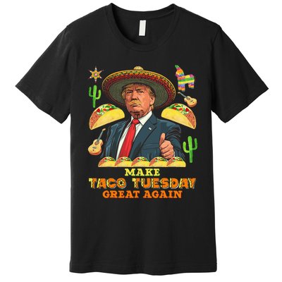 Taco Tuesday Make Taco Tuesday Great Again Donald Trump Taco Premium T-Shirt