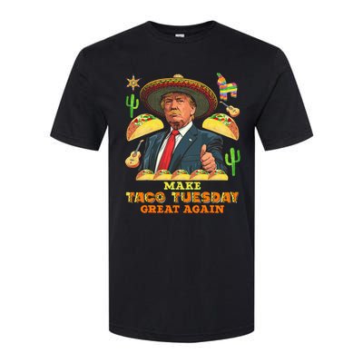 Taco Tuesday Make Taco Tuesday Great Again Donald Trump Taco Softstyle CVC T-Shirt