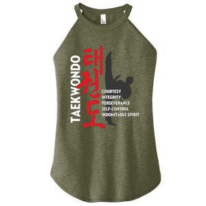 Taekwondo Tenets Martial Arts Graphic Tee Women's Perfect Tri Rocker Tank