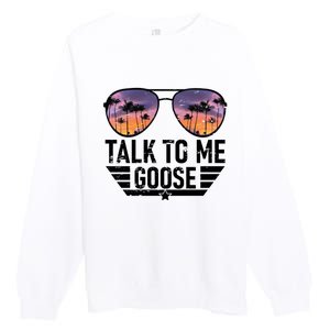 Talk To Me Goose Premium Crewneck Sweatshirt