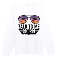 Talk To Me Goose Premium Crewneck Sweatshirt