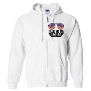 Talk To Me Goose Full Zip Hoodie