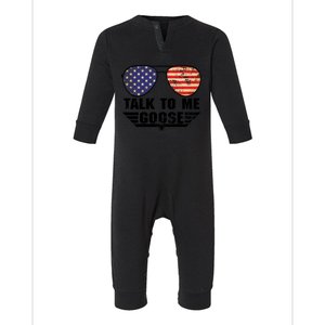 Talk To Me Goose Infant Fleece One Piece