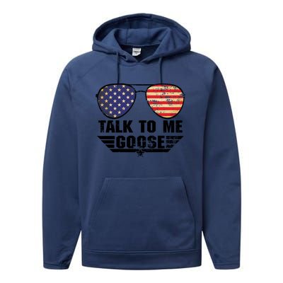 Talk To Me Goose Performance Fleece Hoodie