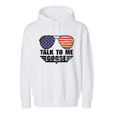 Talk To Me Goose Garment-Dyed Fleece Hoodie