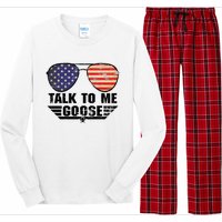 Talk To Me Goose Long Sleeve Pajama Set