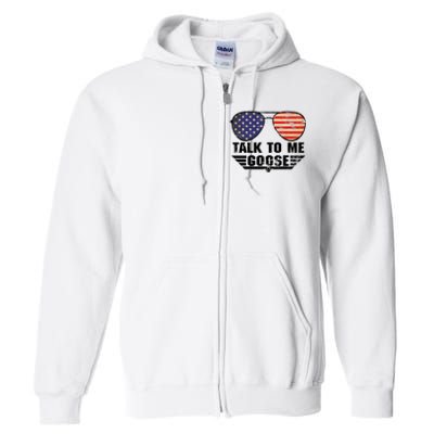 Talk To Me Goose Full Zip Hoodie