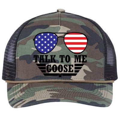 Talk To Me Goose Retro Rope Trucker Hat Cap