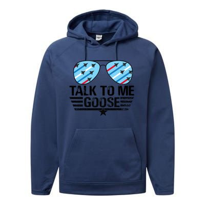 Talk To Me Goose Performance Fleece Hoodie