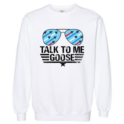 Talk To Me Goose Garment-Dyed Sweatshirt