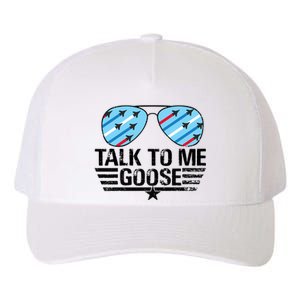 Talk To Me Goose Yupoong Adult 5-Panel Trucker Hat