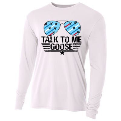 Talk To Me Goose Cooling Performance Long Sleeve Crew