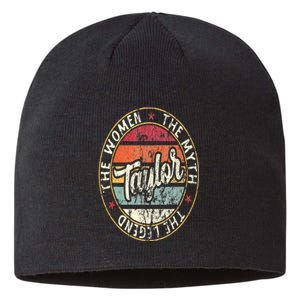 T.aylor  The Myth The Legend First Name T.aylor Sustainable Beanie