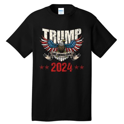 Team Trump Maga Trump Support Republican Gift Tall T-Shirt