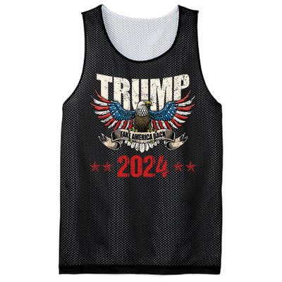 Team Trump Maga Trump Support Republican Gift Mesh Reversible Basketball Jersey Tank