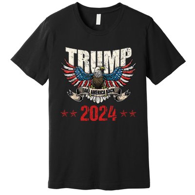 Team Trump Maga Trump Support Republican Gift Premium T-Shirt