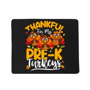 Thanksgiving Thankful My Pre K Turkeys Pre K Teacher Student Mousepad