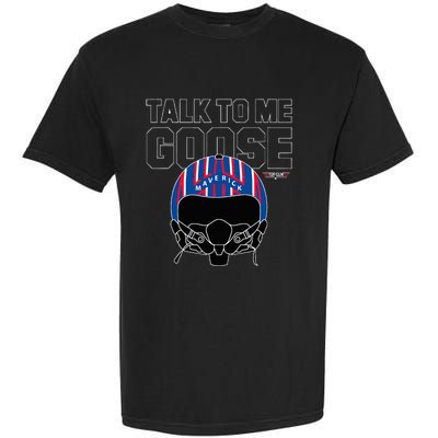 Talk To Me Goose Maverick Helmet Garment-Dyed Heavyweight T-Shirt