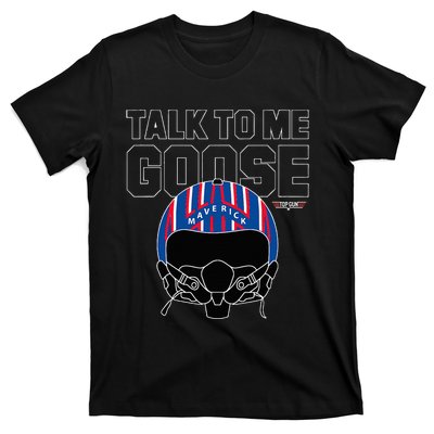 Talk To Me Goose Maverick Helmet T-Shirt