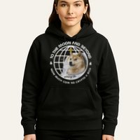 To The Moon And Beyond Doge Coin Crypto Hoodie