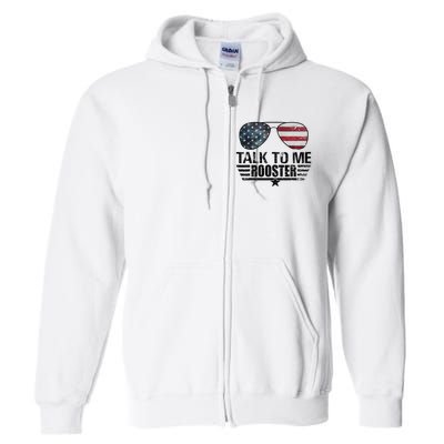 Talk To Me Rooster Full Zip Hoodie