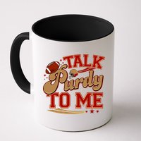 Talk Purdy To Me Football Purty Sports Fan Mug
