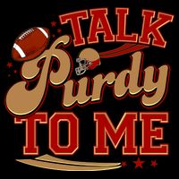 Talk Purdy To Me Football Purty Sports Fan Mug