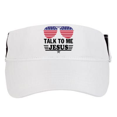 Talk To Me Jesus Glasses US Flag Adult Drive Performance Visor