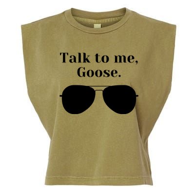 Talk To Me Goose Garment-Dyed Women's Muscle Tee