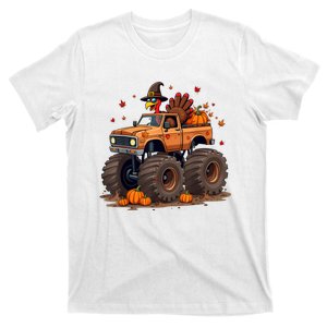 Thanksgiving Turkey Monster Truck T-Shirt