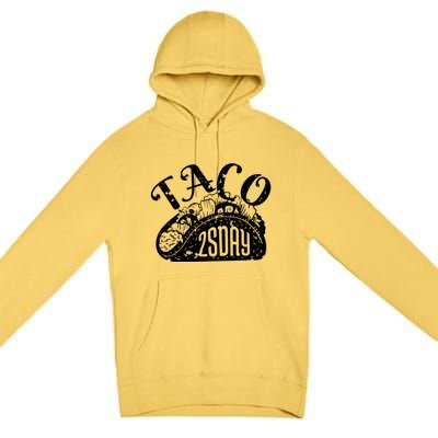 Taco Tuesday Mexican Premium Pullover Hoodie