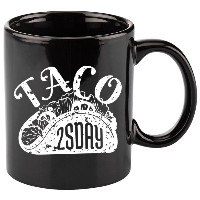 Taco Tuesday Mexican 11oz C Handle Ceramic Mug