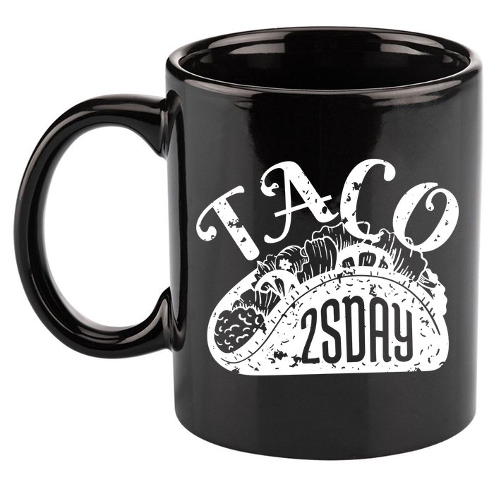 Taco Tuesday Mexican 11oz C Handle Ceramic Mug
