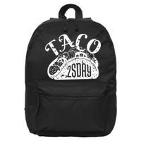 Taco Tuesday Mexican 16 in Basic Backpack