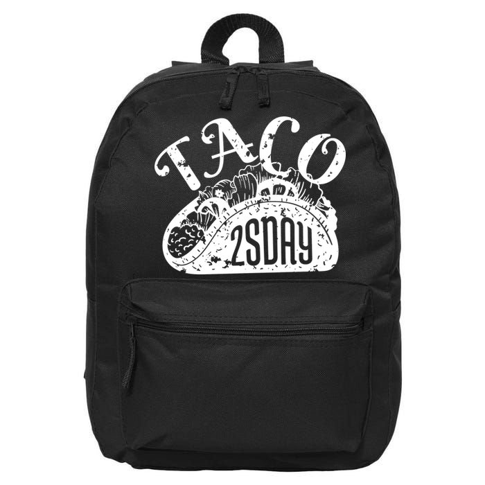 Taco Tuesday Mexican 16 in Basic Backpack