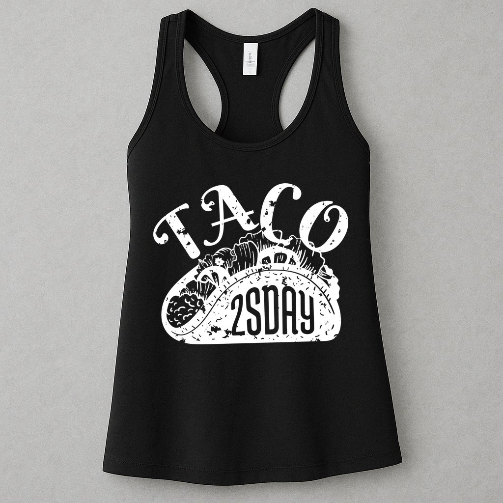 Taco Tuesday Mexican Womens Tank Top