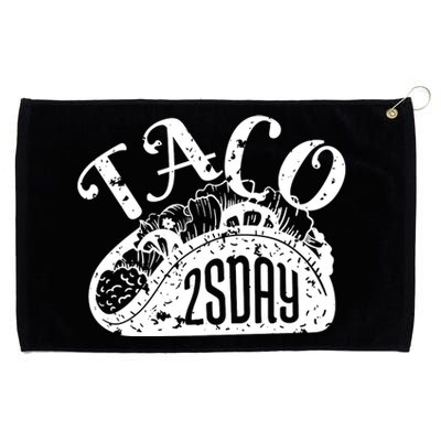 Taco Tuesday Mexican Grommeted Golf Towel