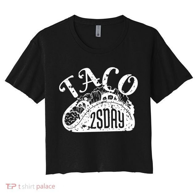 Taco Tuesday Mexican Crop Top