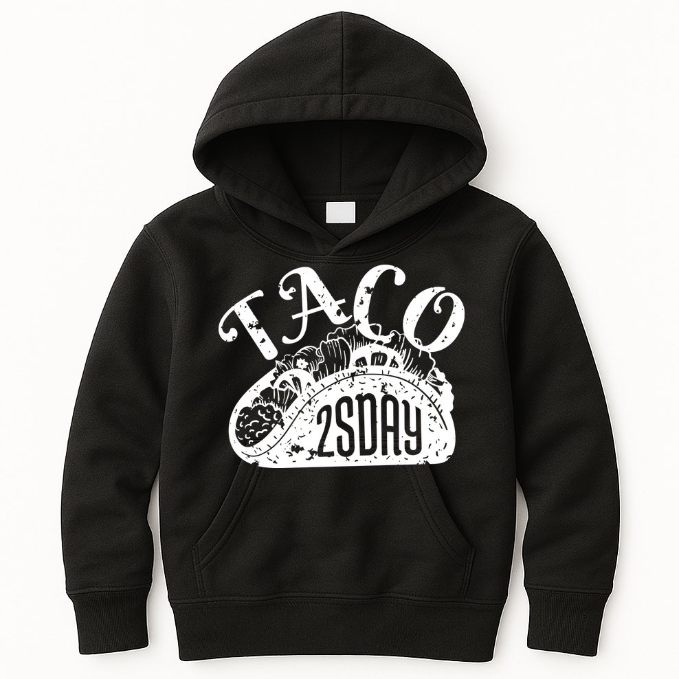 Taco Tuesday Mexican Kids Hoodie