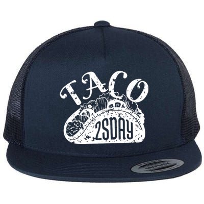 Taco Tuesday Mexican Flat Bill Trucker Hat