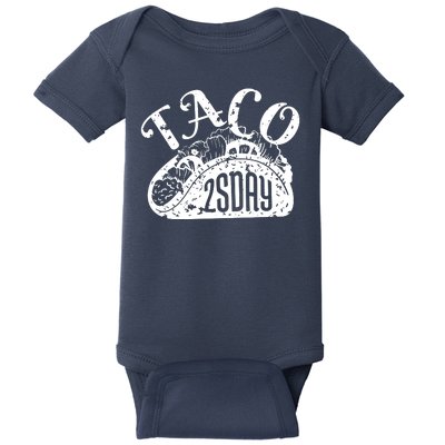 Taco Tuesday Mexican Baby Bodysuit