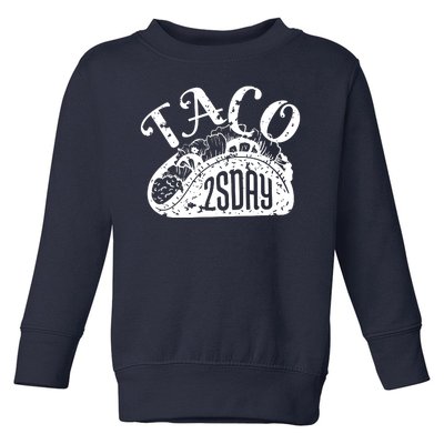 Taco Tuesday Mexican Toddler Sweatshirt