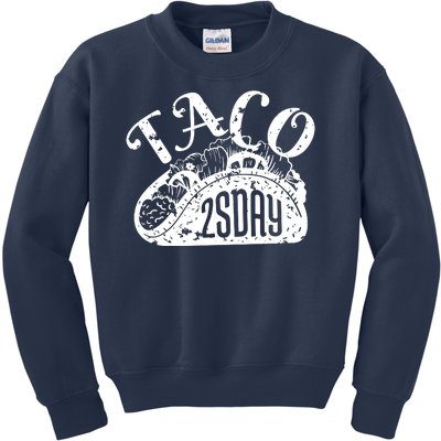 Taco Tuesday Mexican Kids Sweatshirt