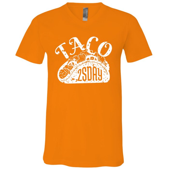 Taco Tuesday Mexican V-Neck T-Shirt