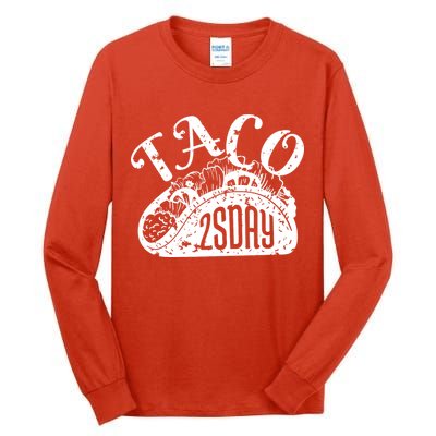 Taco Tuesday Mexican Tall Long Sleeve T-Shirt